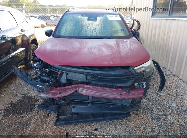 JF2SLDAC5SH405809 2025 SUBARU FORESTER Red Widok zestawu wskaźników