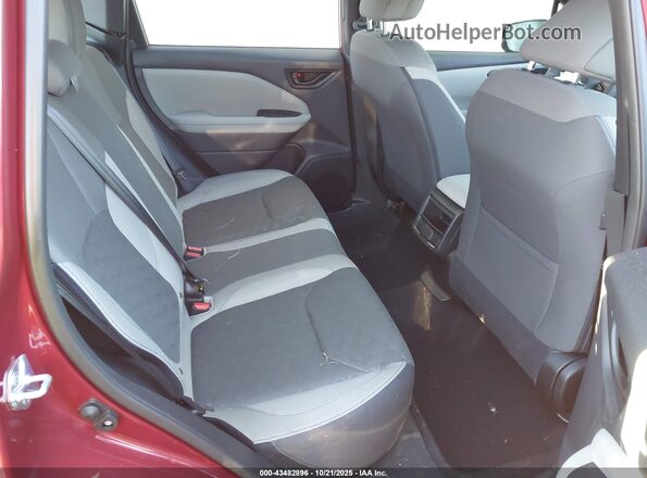 JF2SLDAC5SH405809 2025 SUBARU FORESTER Red Widok naklejki z numerem VIN