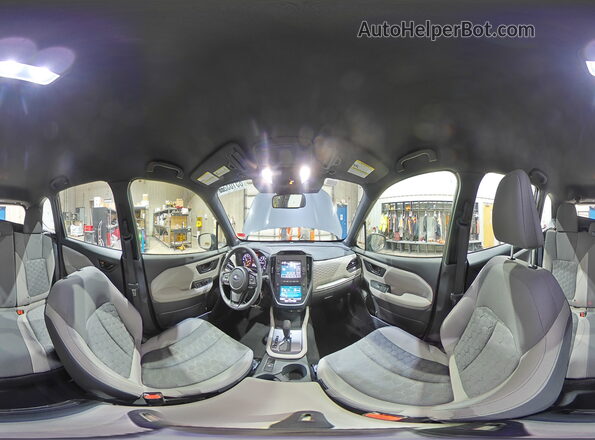 JF2SLDAC7SH433255 2025 SUBARU FORESTER Gray Панорамний вид салону 360°