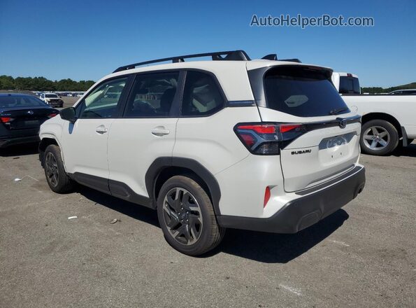 JF2SLDRC9SH443774 2025 SUBARU FORESTER White Задня ліва чверть