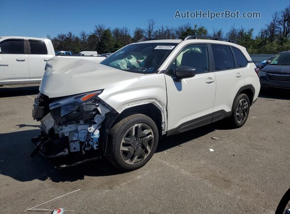 JF2SLDRC9SH443774 2025 SUBARU FORESTER White Передня ліва чверть