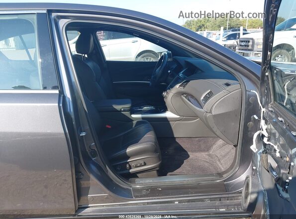 JH4KC1F52JC000606 2018 ACURA RLX Серый Вид салона спереди