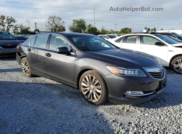 JH4KC1F92GC001573 2016 ACURA RLX Серый Передняя правая четверть