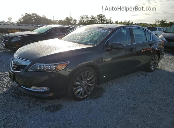 JH4KC1F92GC001573 2016 ACURA RLX Серый Передняя левая четверть
