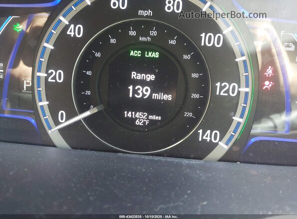 JHMCR6F54HC028529 2017 HONDA ACCORD HYBRID Gray 