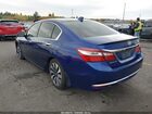 2017 Honda Accord Hybrid Ex-l Blue vin: JHMCR6F58HC008994