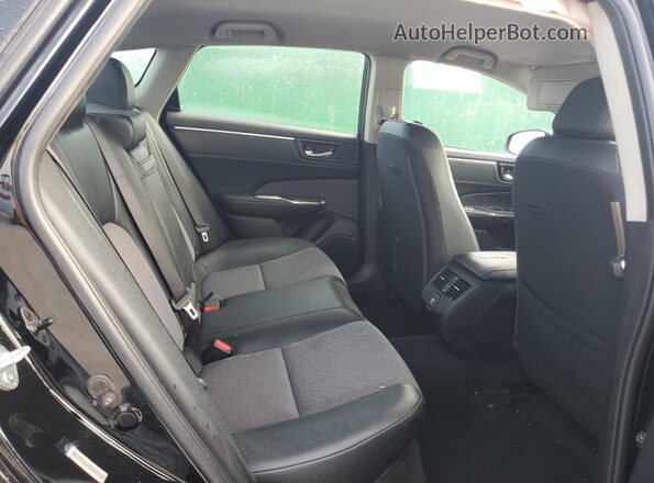 JHMZC5F11JC011633 2018 HONDA CLARITY Black Rear seats view