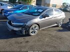 2019 Honda Clarity Plug-in Hybrid   Серый vin: JHMZC5F15KC001298