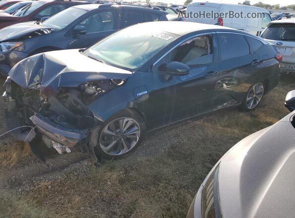 JHMZC5F19JC006955 2018 HONDA CLARITY Green Przód lewy
