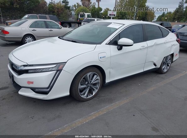 JHMZC5F1XKC006741 2019 HONDA CLARITY PLUG-IN HYBRID Белый Передняя левая четверть