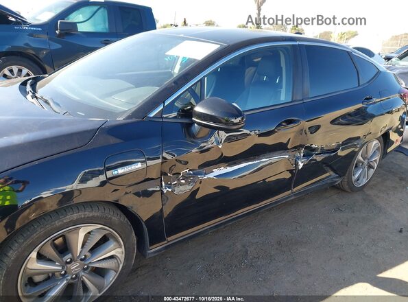 JHMZC5F34JC002586 2018 HONDA CLARITY PLUG-IN HYBRID Black Widok z przodu