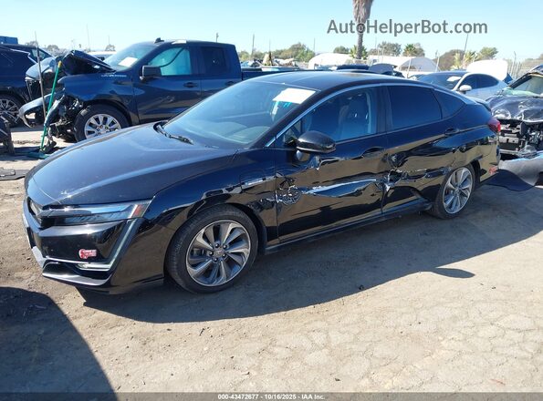 JHMZC5F34JC002586 2018 HONDA CLARITY PLUG-IN HYBRID Black Przód lewy