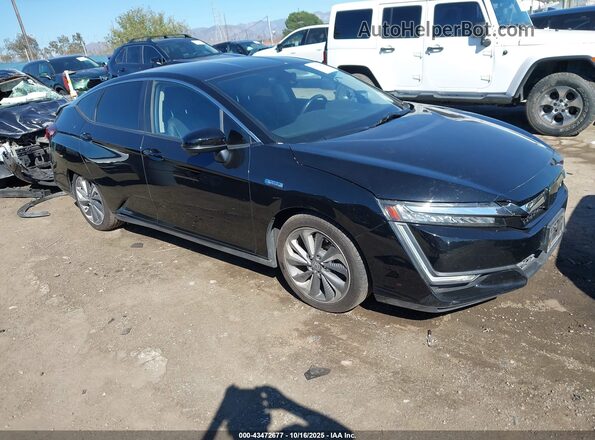 JHMZC5F34JC002586 2018 HONDA CLARITY PLUG-IN HYBRID Black Przód prawy