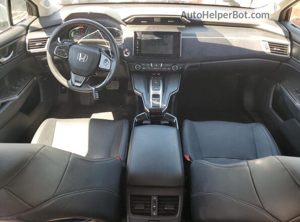 JHMZC5F34JC018772 2018 HONDA CLARITY Серебряный Вид панели приборов
