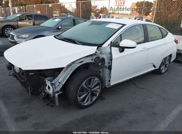 JHMZC5F34KC003674 2019 HONDA CLARITY PLUG-IN HYBRID Белый Передняя левая четверть