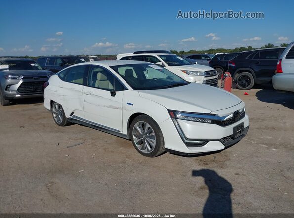 JHMZC5F35JC012429 2018 HONDA CLARITY PLUG-IN HYBRID Белый Передняя правая четверть