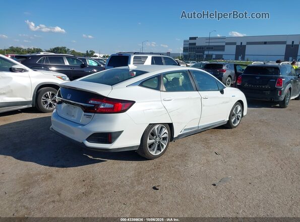 JHMZC5F35JC012429 2018 HONDA CLARITY PLUG-IN HYBRID Белый Задняя правая четверть