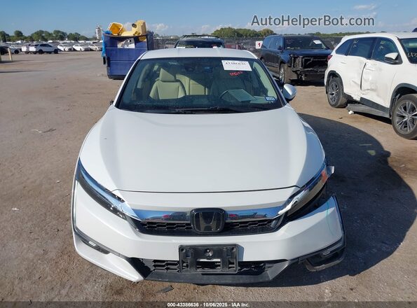 JHMZC5F35JC012429 2018 HONDA CLARITY PLUG-IN HYBRID Белый Вид щитка приборов