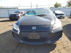 2016 Honda Cr-z Black vin: JHMZF1C41GS000452