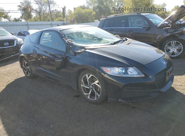 JHMZF1C41GS000452 2016 HONDA CR-Z Black Przód prawy