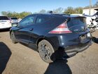 2016 Honda Cr-z Black vin: JHMZF1C41GS000452