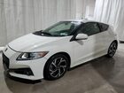2016 Honda Cr-z Ex White vin: JHMZF1D69GS000831