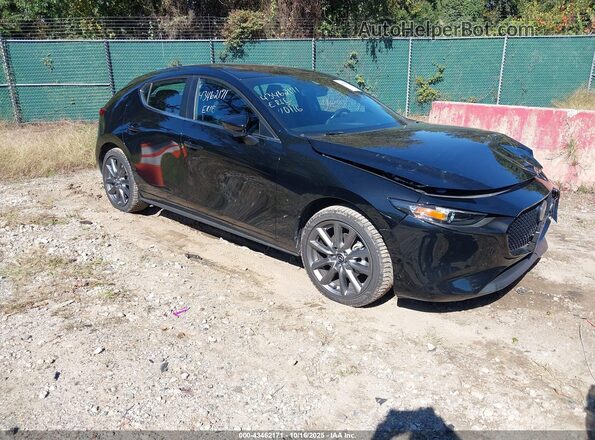 JM1BPBLL3M1339390 2021 MAZDA 3 Черный Передняя правая четверть