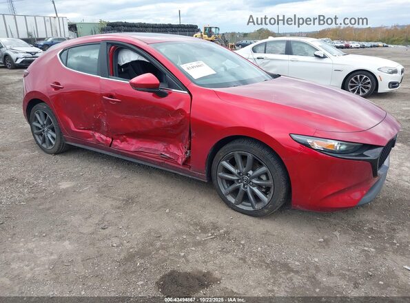 JM1BPBLL4M1402299 2021 MAZDA 3 Темно-бордовый Передняя правая четверть