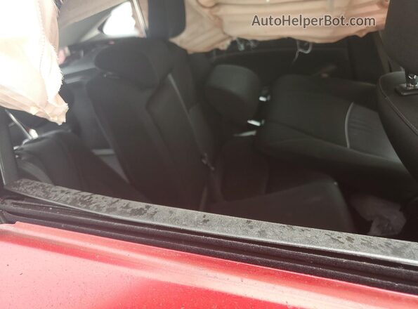 JM1DKDB75M1500426 2021 MAZDA CX-3 Red Widok wnętrza z tyłu