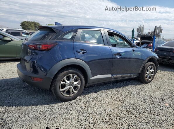 JM1DKDB78L1470451 2020 MAZDA CX-3 Blue Trasero derecho