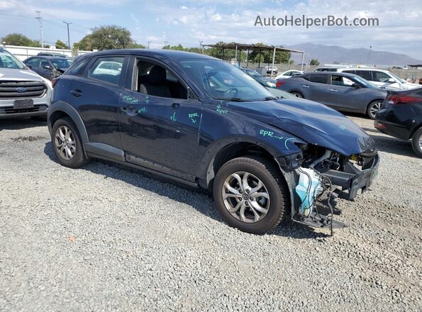JM1DKDB78L1470451 2020 MAZDA CX-3 Blue Delantero derecho