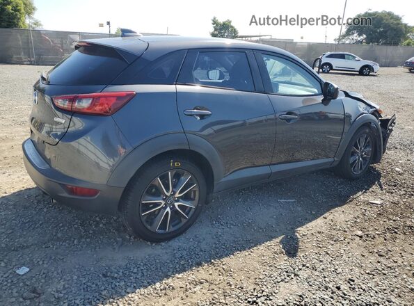 JM1DKDC74H0175018 2017 MAZDA CX-3 Серый Задняя правая четверть