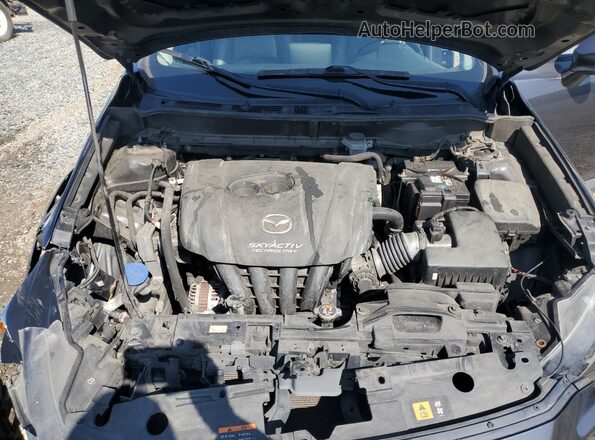 JM1DKDC74H0175018 2017 MAZDA CX-3 Серый Вид задней части салона
