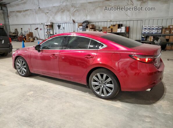 JM1GL1TY2J1319019 2018 MAZDA 6 Red უკანა მარცხენა