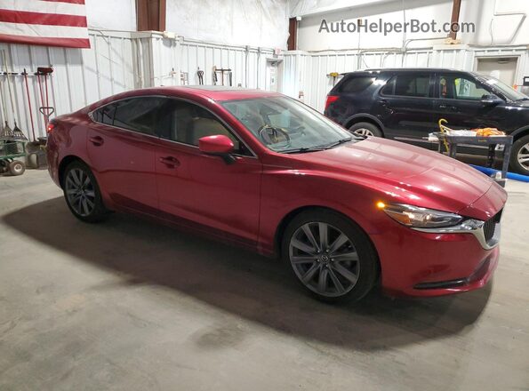JM1GL1TY2J1319019 2018 MAZDA 6 Red წინა მარჯვენა