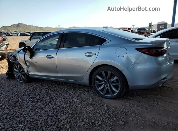 JM1GL1TY3J1307557 2018 MAZDA 6 Silver Հետևի ձախ