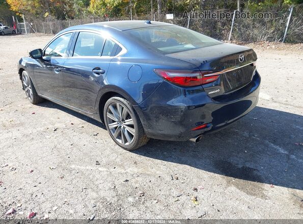 JM1GL1TY8J1330736 2018 MAZDA 6 Dark Blue Tył lewy