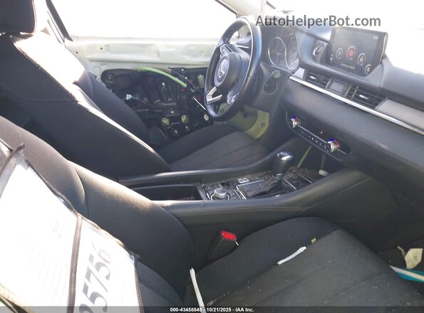 JM1GL1UM9L1522908 2020 MAZDA 6 White Vista interior delantera