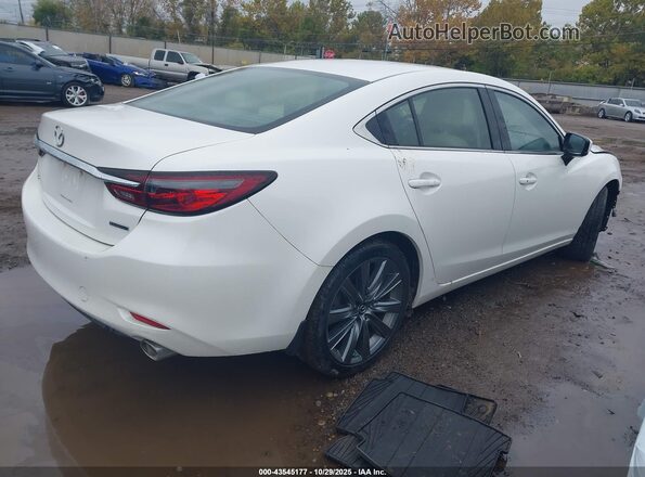 JM1GL1VM2L1514955 2020 MAZDA 6 Белый Задняя правая четверть