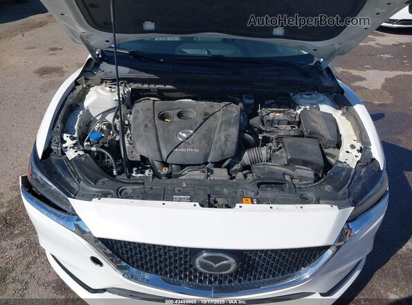 JM1GL1VM7L1511856 2020 MAZDA 6 White უკანა ხედი
