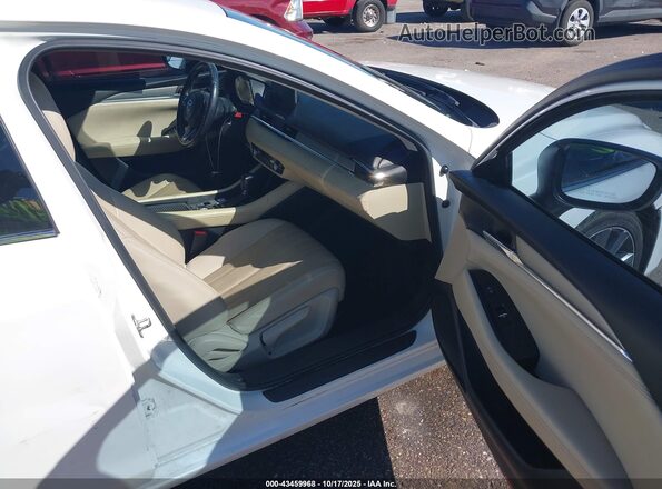 JM1GL1VM7L1511856 2020 MAZDA 6 White წინა სალონის ხედი