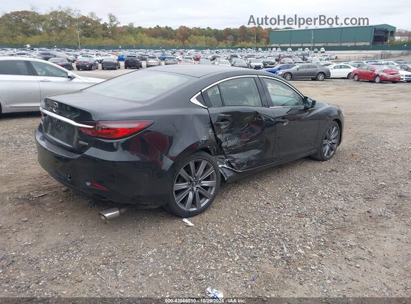 JM1GL1VM8K1505420 2019 MAZDA 6 Черный Задняя правая четверть