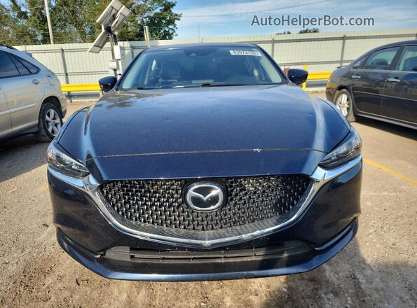 JM1GL1VM8K1505711 2019 MAZDA 6 Синий Вид спереди