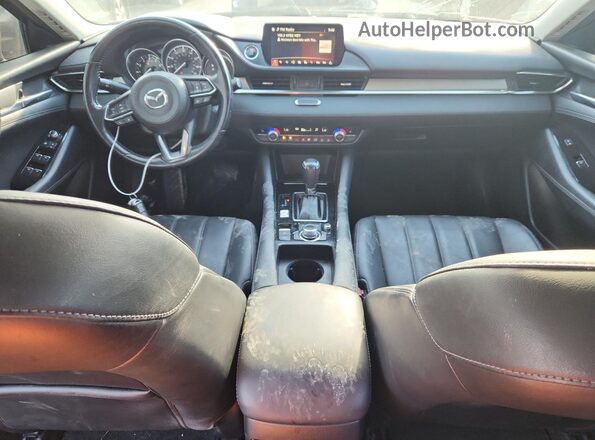 JM1GL1VM8K1505711 2019 MAZDA 6 Синий Вид панели приборов