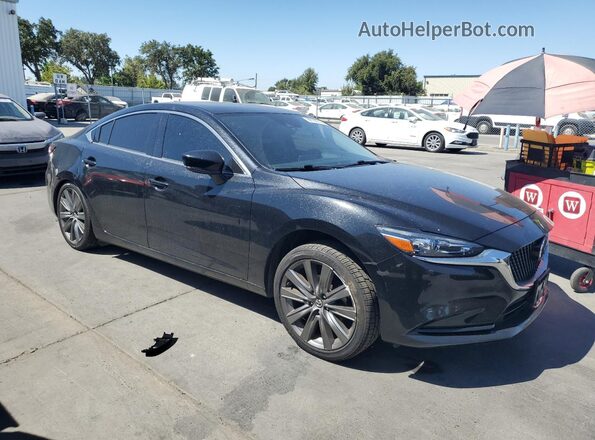 JM1GL1VM8M1619159 2021 MAZDA 6 Black Առջևի աջ