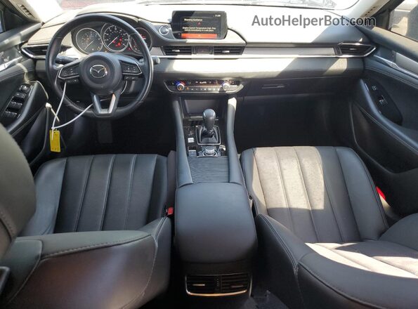 JM1GL1VM8M1619159 2021 MAZDA 6 Black Առջևի վահանակի տեսք