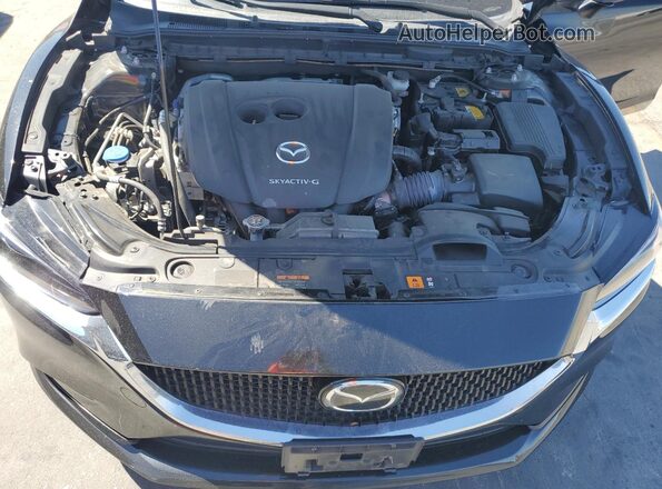 JM1GL1VM8M1619159 2021 MAZDA 6 Black Սալոնի հետևի տեսք