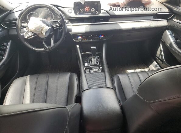 JM1GL1VM9J1313681 2018 MAZDA 6 Серебряный Вид панели приборов