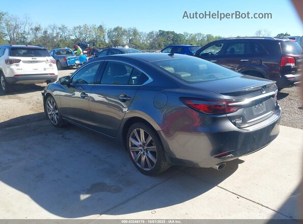JM1GL1XY5M1619653 2021 MAZDA 6 Gray Rear left