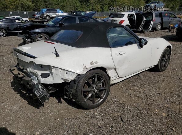 JM1NDAC72H0124811 2017 MAZDA MX-5 Белый Задняя правая четверть